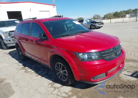 2018 Dodge Journey Se из США, поврежденный, VIN 3C4PDCAB2JT167128